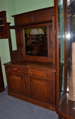 Lot 582 - An Arts & Crafts oak sideboard