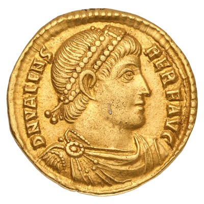 Lot 8 - Roman Imperial, Valens Solidus, (21mm, 4.5g)...