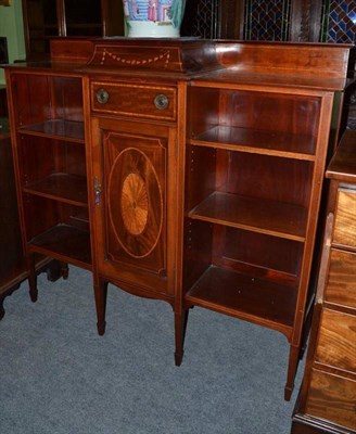 Lot 589 - Edwardian mahogany bookcase