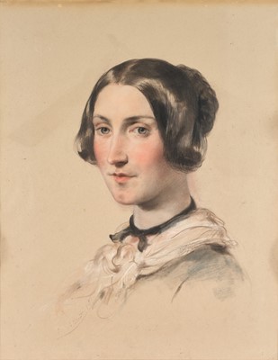 Lot 1008 - Circle of George Richmond RA (1809-1896) "The...
