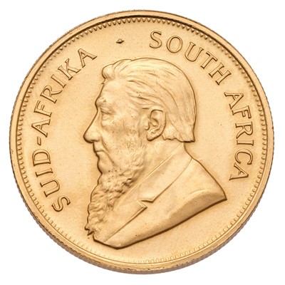 Lot 73 - South Africa, Krugerrand 1981, obv. bust of...