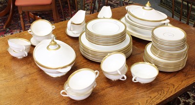 Lot 352 - A Royal Doulton 'Royal Gold' Pattern Dinner...