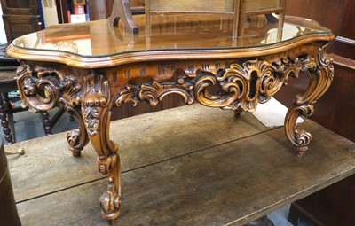 Lot 1269 - A French Marquetry-Inlaid Coffee Table,...