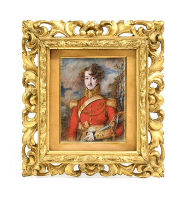 Lot 139 - J or T Wheeler: Miniature Portrait of a...