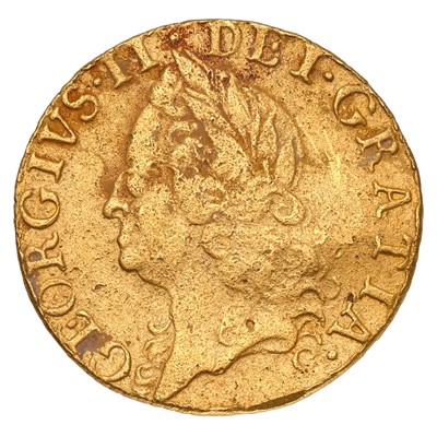 Lot 190 - George II, Half Guinea 1760 (S.3685) slightly...