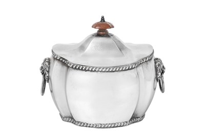 Lot 2089 - An Edward VII Silver Tea-Caddy