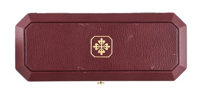 Lot 2130 - Patek Philippe: An 18 Carat Gold Calendar...