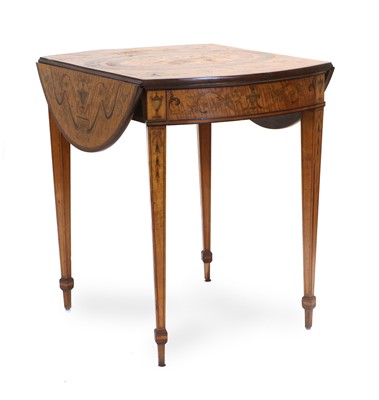 Lot 724 - A George III-Style Satinwood,...