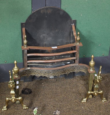 Lot 1320 - A 19th Century Chippendale Style Brass and...