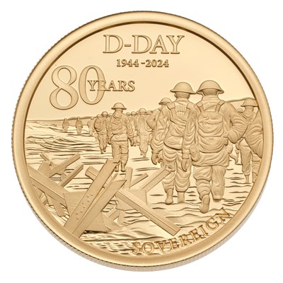 Lot 390 - Alderney, Gold Proof Sovereign 2024, struck to...