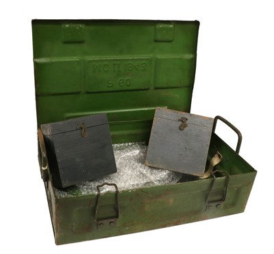 Lot 158 - A Second World War British Ammunition Box, in...