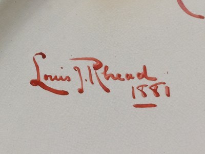 Lot 314 - Louis John Rhead (1857-1926): A Staffordshire...