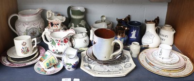 Lot 31 - Various Pottery & Porcelain, mostly British...