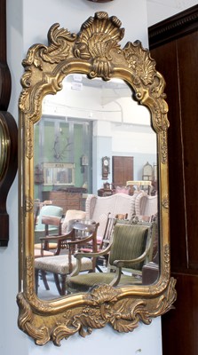 Lot 1198 - 20th Century Gilt Framed Mirror in Rocco Style,...