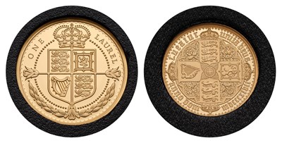 Lot 401 - Tristan Da Cunha, Gold Proof Laurel 2021,...