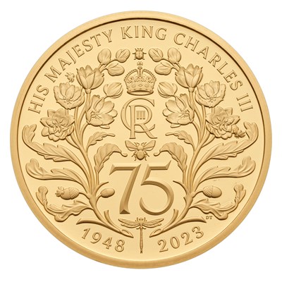 Lot 375 - Royal Mint, Gold Proof 2oz Coin 2023, £200...