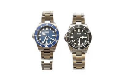 Lot 341 - Two Stainless Steel Automatic San Martin...