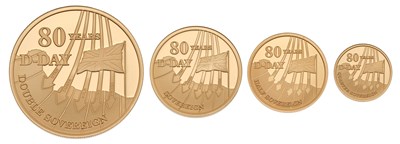 Lot 396 - The 80th Anniversary of D-Day Gold Proof...