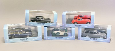 Lot 412 - Neo Five 1:43 Scale Models