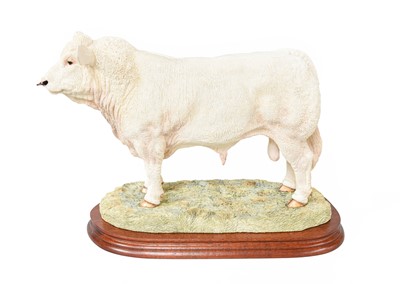 Lot 2130 - Border Fine Arts 'Charolais Bull' (Style Two),...