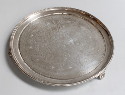 Lot 45 - A Victorian Silver Salver, by Frederick...