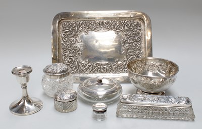 Lot 81 - A Collection of Assorted Silver or...