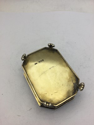 Lot 2100 - A George V Silver Dressing-Table Box