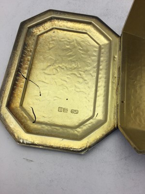 Lot 2100 - A George V Silver Dressing-Table Box