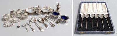 Lot 54 - A Collection of Assorted Silver and Silver...