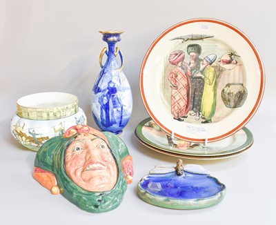 Lot 250 - Various Doulton Pottery, including a soap dish...