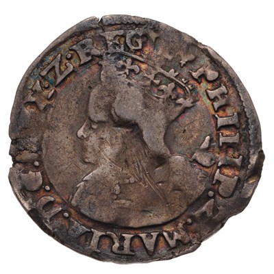 Lot 57 - Philip and Mary, Groat, 1.88g, mm. lis,...