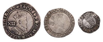 Lot 64 - James I, Shilling, second coinage, 5.57g, mm....