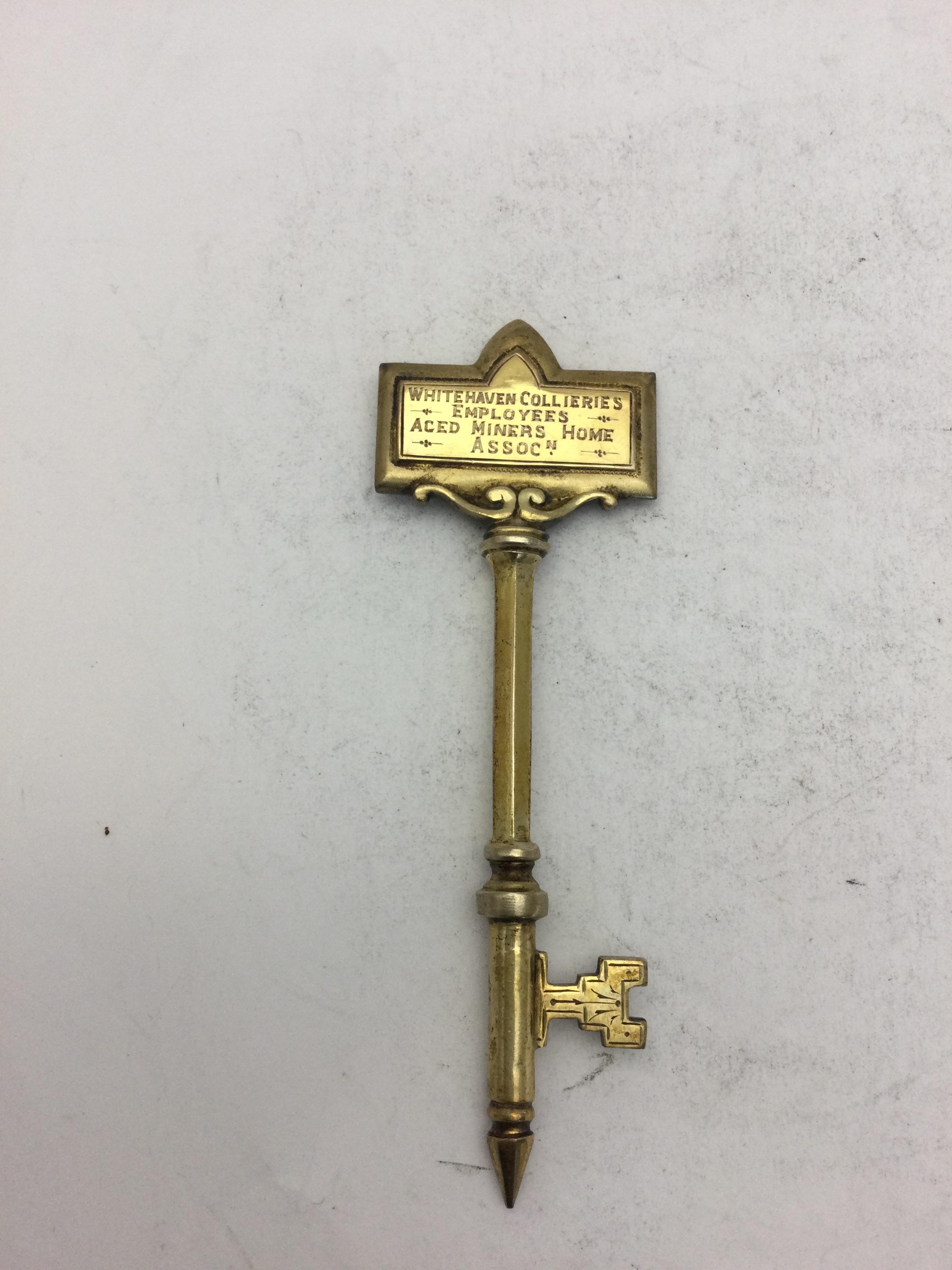 Lot 2058 A Victorian Silver PresentationKey and a