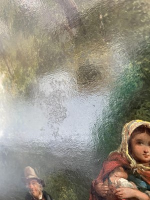 Lot 1030 - William Shayer Snr. (1787-1879) Travellers in...