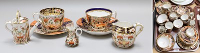 Lot 190 - A Collection of English Imari Porcelain, 19th...