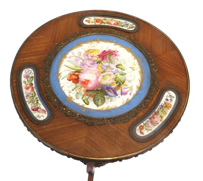 Lot 819 - A French Louis XV-Style Kingwood and...