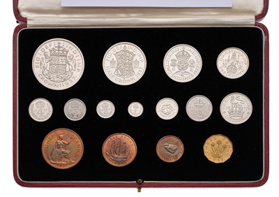 Lot 419 - George VI, 'Coronation' Proof Set 1937, 15...
