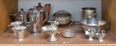 Lot 149 - A Collection of Assorted Silver Plate,...