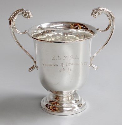 Lot 7 - A George VI Silver Two-Handled Cup, by Robert...