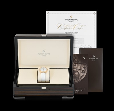Lot 2172 - Patek Philippe: A Good Lady's 18 Carat Rose...