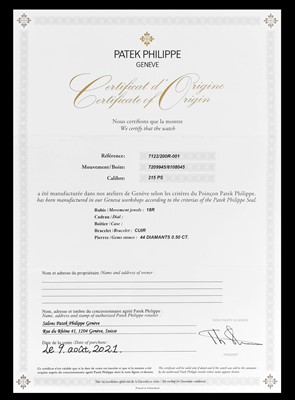 Lot 2172 - Patek Philippe: A Good Lady's 18 Carat Rose...