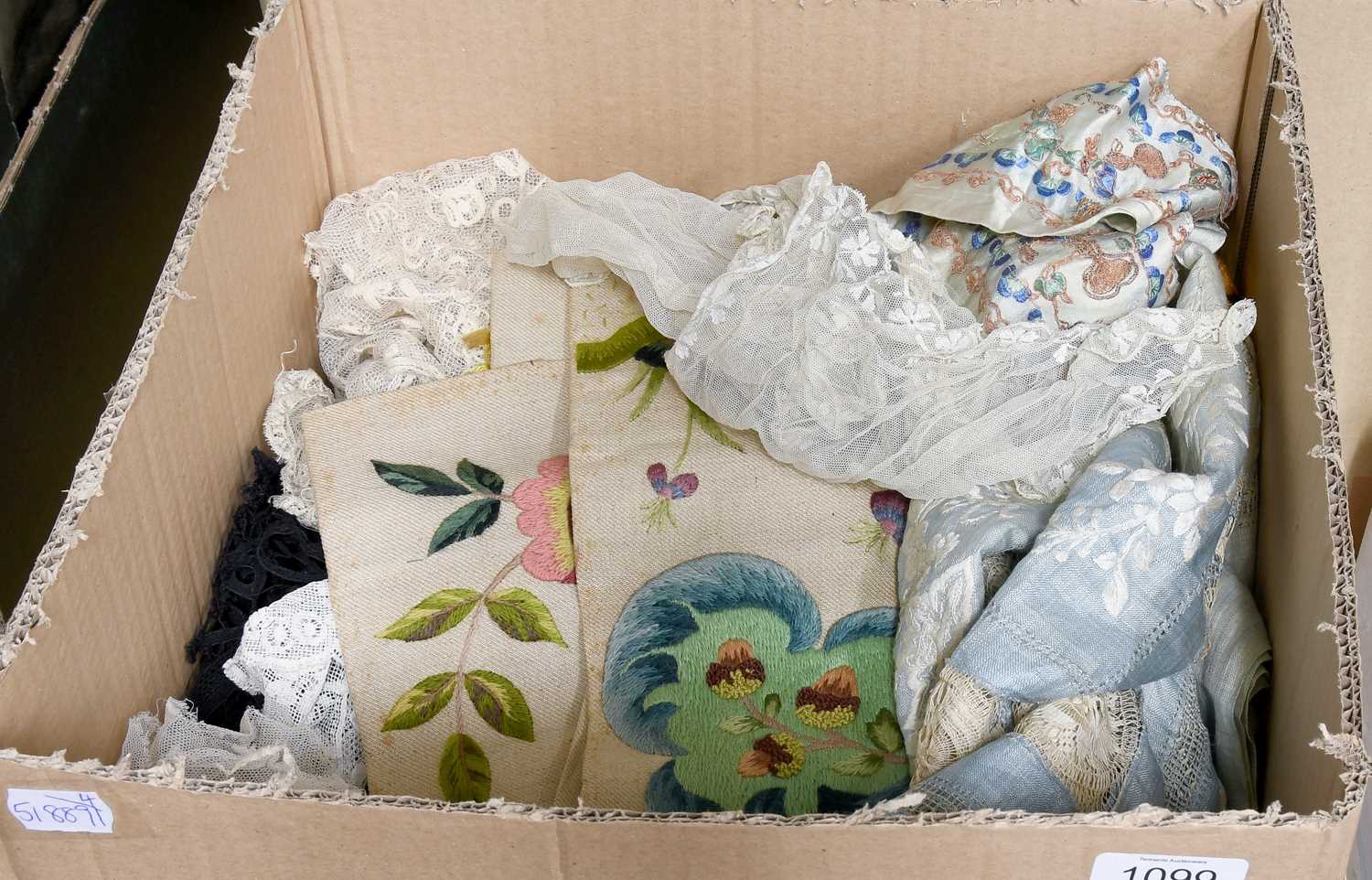 Lot 1099 - Assorted Lace and Other Textiles,