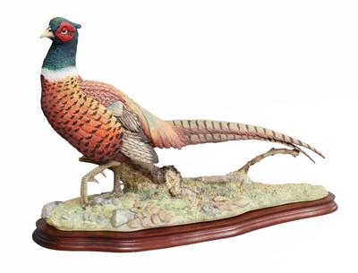 Lot 2184 - Border Fine Arts 'Autumn Glory' (Pheasant),...