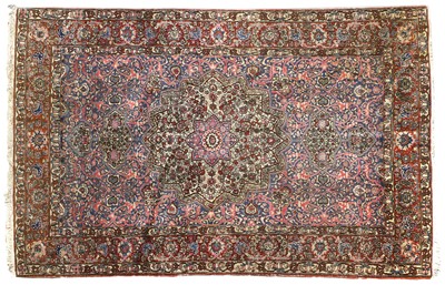 Lot 654 - Isfahan Rug Central Iran, circa 1920 The sky...