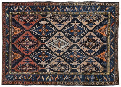 Lot 761 - South Caucasian Rug Circa 1910 The indigo...