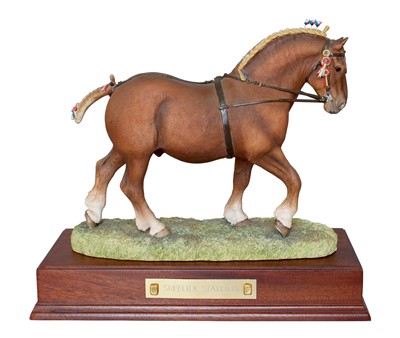 Lot 2107 - Border Fine Arts 'Suffolk Punch Stallion'...