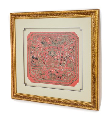 Lot 118 - Early 20th Century Chinese Embroidered...