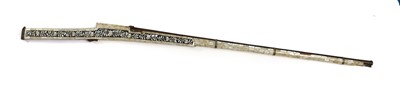 Lot 383 - A 19th Century Indian Matchlock Long Gun, the...