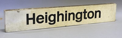 Lot 150 - Heighington Station Sign