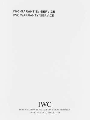 Lot 2128 - IWC: A Good 18 Carat Rose Gold Automatic Seven...